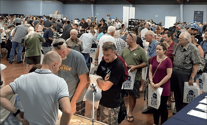 Brisbane Money Expo – collectors out in full force